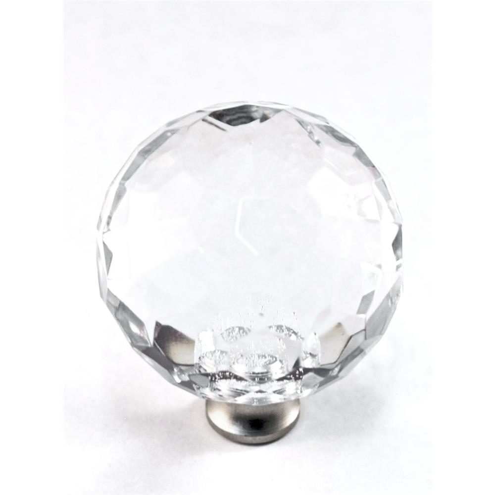 Cal Crystal M40 Crystal Excel ROUND KNOB in Polished Chrome